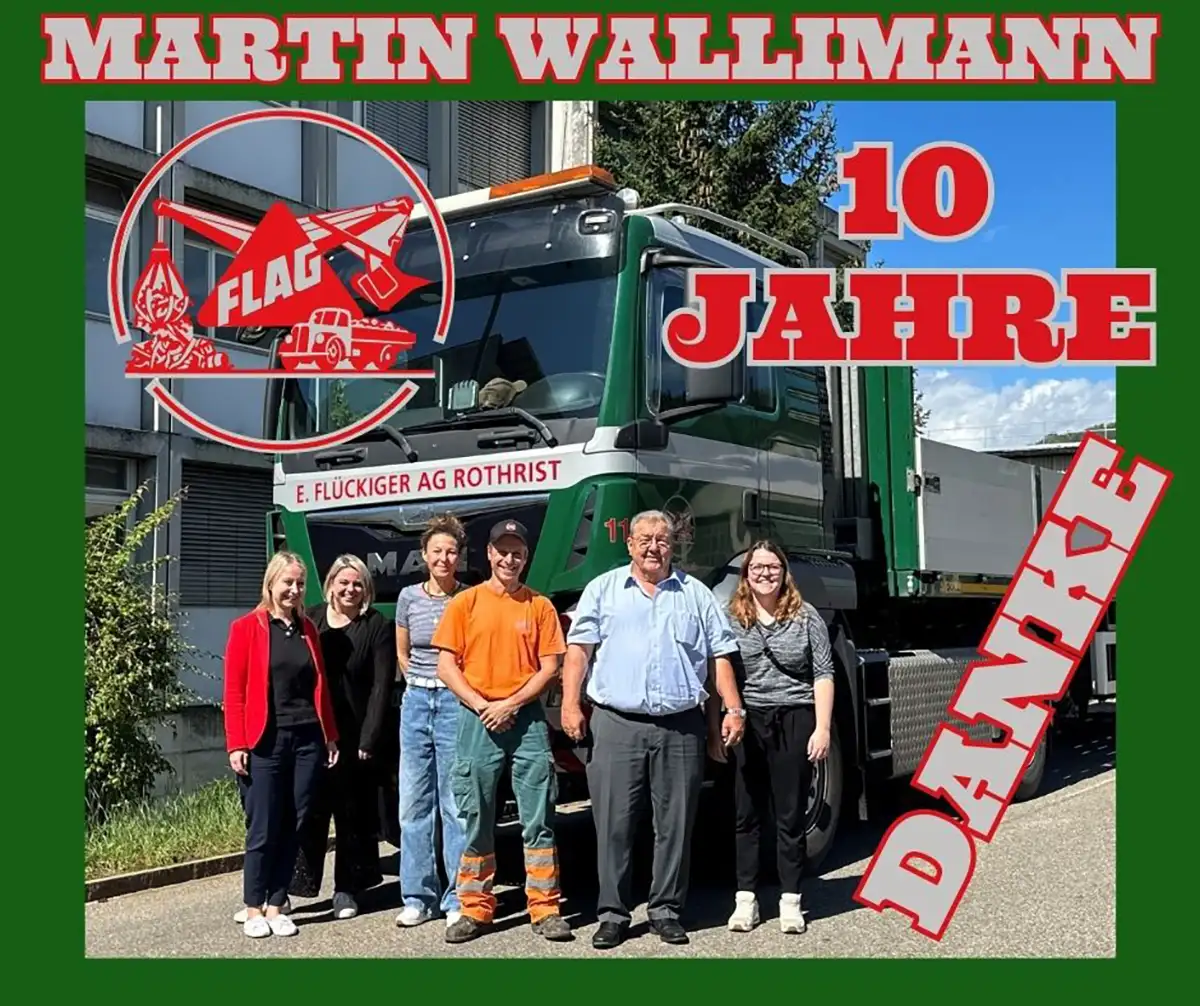 Tinu Wallimann 10 Jahre
